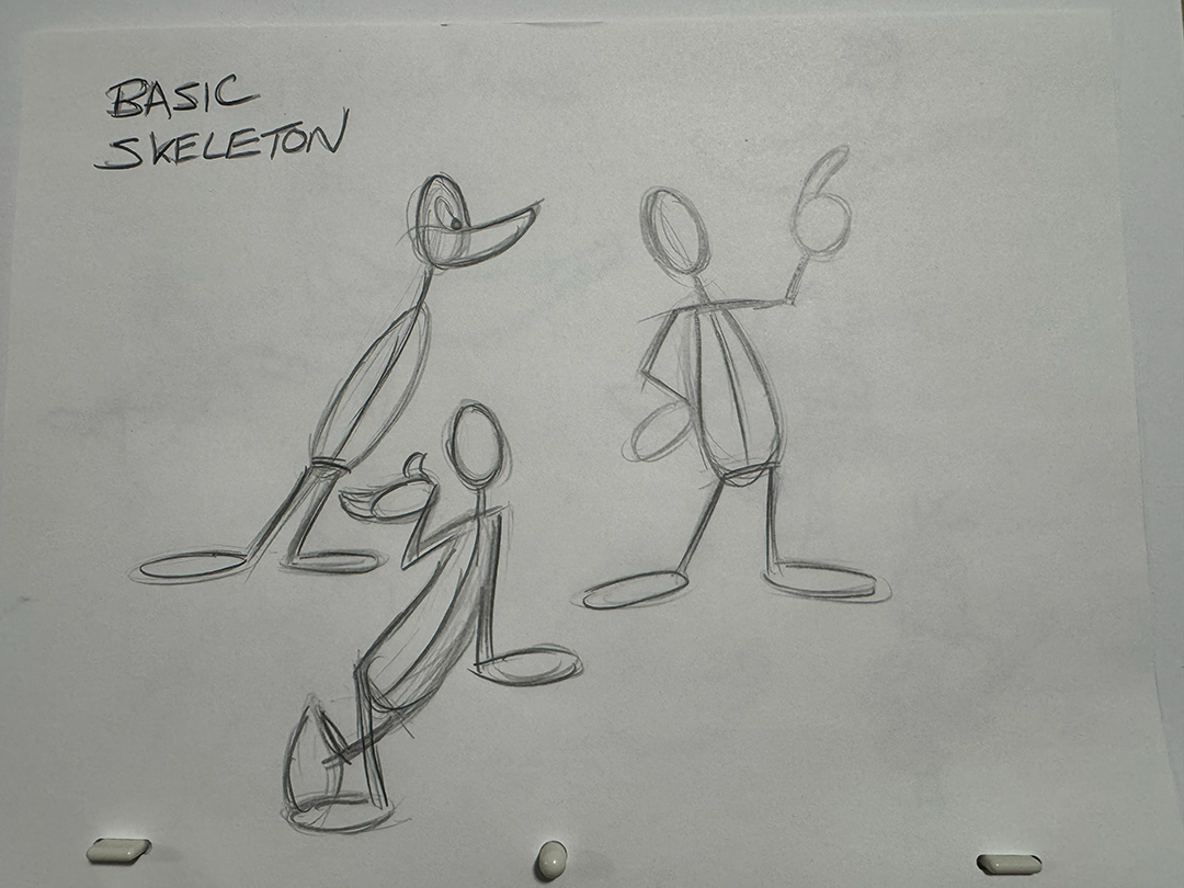 Daffy Duck - Basic Shapes